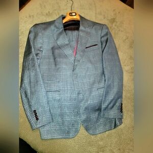Mens Steve Harvey Reserve 3 Piece Suit Size 44R